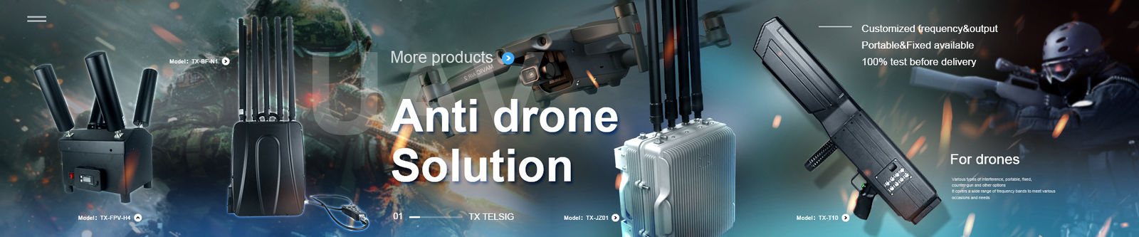 Détecteur de signaux de drone