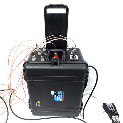 Outdoor Waterproof Drone Signal Jammer for 190 Watt High Power Long Distance 3000m