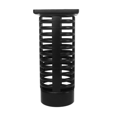 ABS Material Black Round Hollow Handle For Portable Anti Drone Shield  Device System