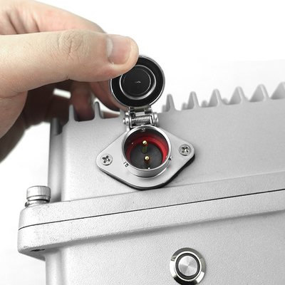 Effective 3 Channel 1.5 km Aluminium Anti-FPV Jammer for Car Mount -40ºC to 65ºC