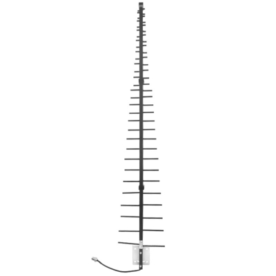700-1020MHz 14dBi 50W Yagi Directional Antenna Black Customized for Signal Field Coverage