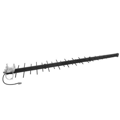700-1020MHz 14dBi 50W Yagi Directional Antenna Black Customized for Signal Field Coverage