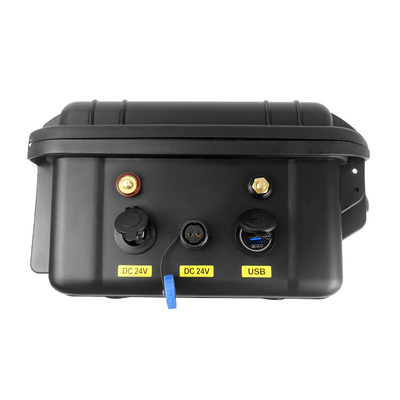 Customized 24V/ 28V 100A Lithium Battery Hand Held Removable Huge Capacity For Jammer Device