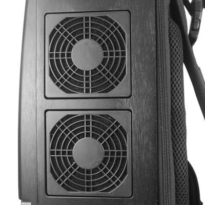 Intelligent 10 Antenna 1.5km 433mhz 2.4G Manpack Jammer With Drone Detector