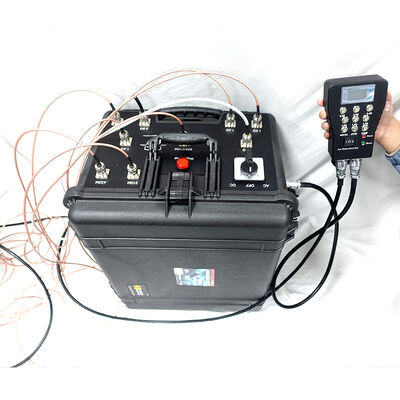 Outdoors 24 Hour 7 Day Aluminum Alloy Fixed Drone Signal Jammer With Cool Fan