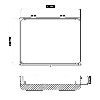 Waterpfoof RF Signal Blocker 2 3 4 5G WiFi GPS VHF UHF drone signal aluminum Jammer outdoor