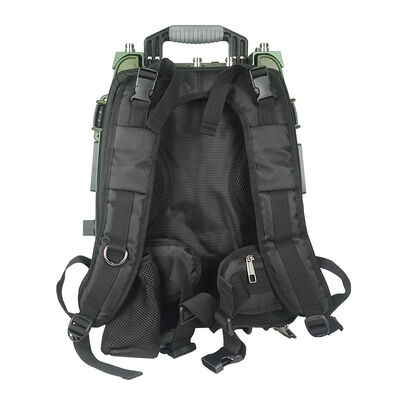 Portable carry omnidirectional 8band drone signal jammer manpack with high gain antenna