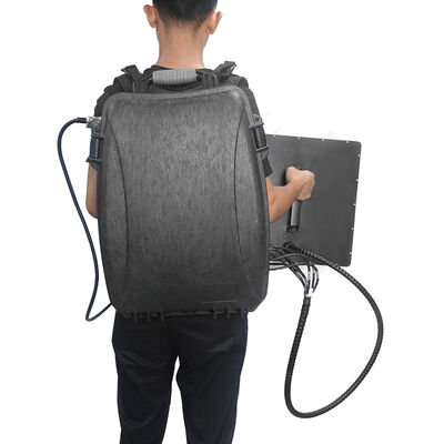 TX-BF05 Security Anti-Drone Jammer | Backpack Style 1000-2000M Long Range Drone Signal Jammer with Dual Charging