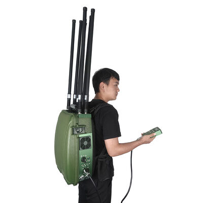 TX-BF05 Long Range Portable Man pack Drone Signal Jammer omnidirectional 5 bands Full-Band Coverage