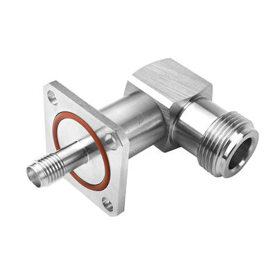 Professional RF SMA-N Adapter, Stable Connection for Test Instruments & Antenna Systems