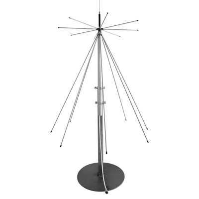 Antenne omnidirectionnelle à large bande 25-3000 MHz à gain élevé 100W pour station de base