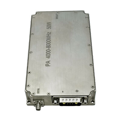 Système de sécurité civile amplificateur de puissance ultra large bande 50W 4G-8G 28V