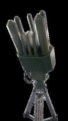 3-5 km équipement de détection et de brouillage de drones fixe vert du gouvernement