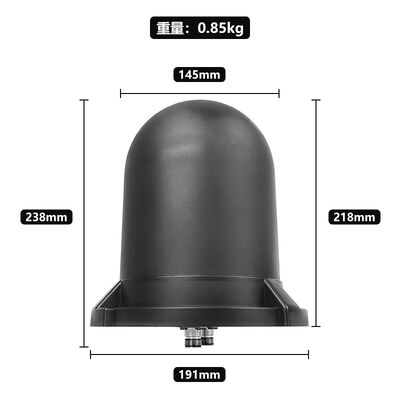 Antenne omnidirectionnelle étanche extérieure à fréquence personnalisée 433 MHz 900 MHz 1,2 GHz 1,5 GHz 2,4 GHz 5,2 GHz 5,8 GHz pour communication RF véhicule drone