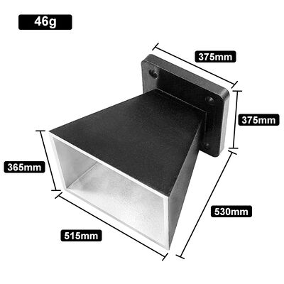 Nouvelle antenne wifi léger de 46g 5150-5850MHz avec finition en poudre noire mate